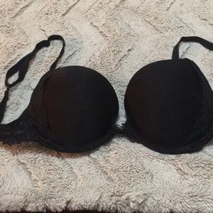Black Victoria secret dream angels push up bra